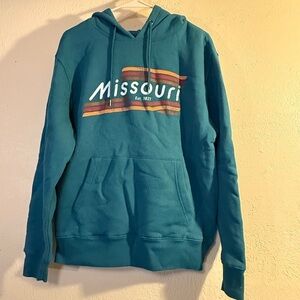 Estate of mine Teal Missouri Graphic Hoodie